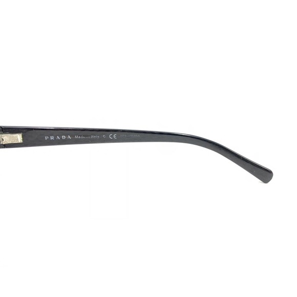 Prada VPR 01L 7BN-1O1 Black Gray Eyeglasses Frames 53-16 140 Italy Designer - Picture 9 of 12